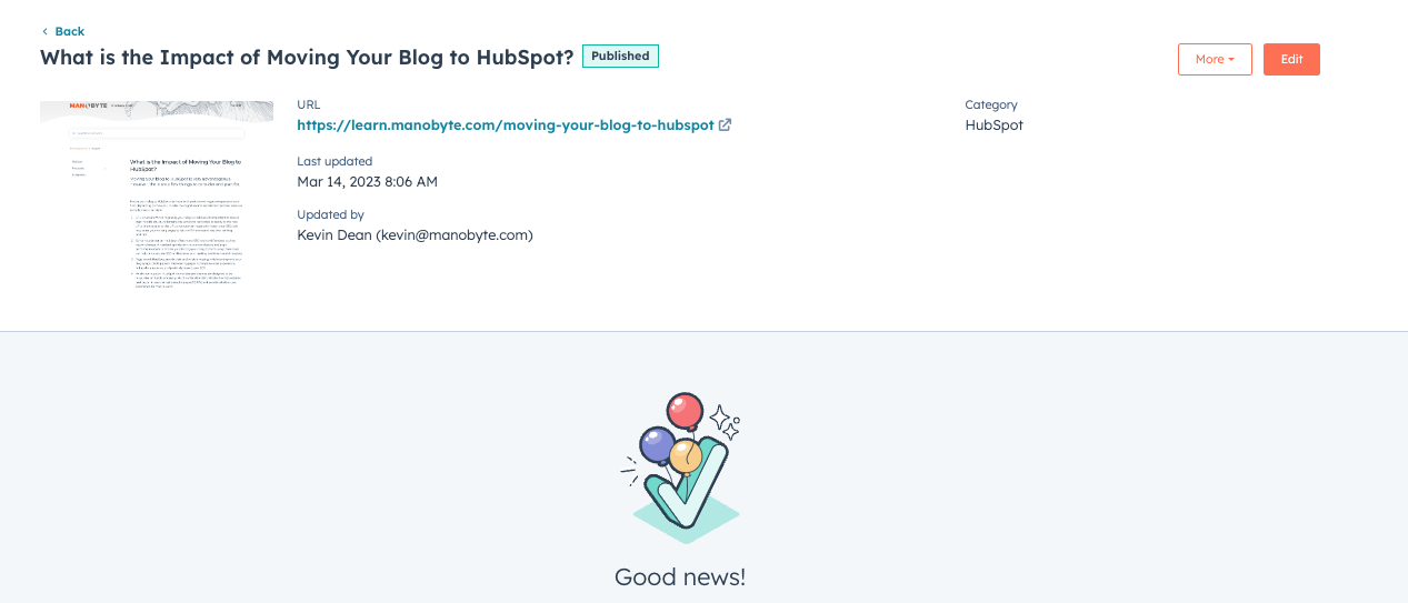 HubSpot BLog
